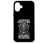 The Problem With Viking Warrior Norse Mythology Nordic Case for iPhone 16 Plus