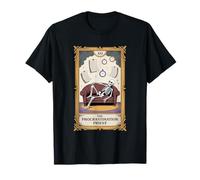 The Procrastination Priest Skeleton Tarot Lazy T-Shirt