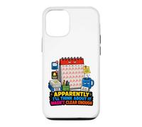 The Procrastinator Calendar Chronic Delay Case for iPhone 12/12 Pro