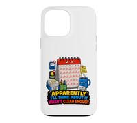 The Procrastinator Calendar Chronic Delay Case for iPhone 13 Pro Max