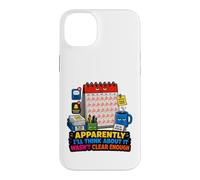 The Procrastinator Calendar Chronic Delay Case for iPhone 14 Plus