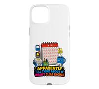 The Procrastinator Calendar Chronic Delay Case for iPhone 15 Plus