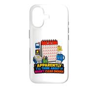 The Procrastinator Calendar Chronic Delay Case for iPhone 17