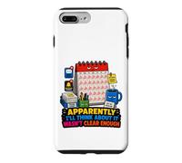 The Procrastinator Calendar Chronic Delay Case for iPhone 7 Plus/8 Plus
