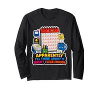 The Procrastinator Calendar Chronic Delay Long Sleeve T-Shirt