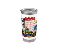 The Procrastinator Calendar Chronic Delay Stainless Steel Insulated Tumbler