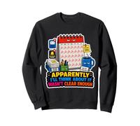 The Procrastinator Calendar Chronic Delay Sweatshirt