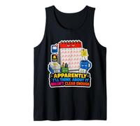 The Procrastinator Calendar Chronic Delay Tank Top
