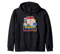 The Procrastinator Calendar Chronic Delay Zip Hoodie