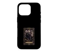 The Procrastinator Tarot Art Witchy Design Case for iPhone 16 Pro