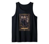 The Procrastinator Tarot Art Witchy Design Tank Top