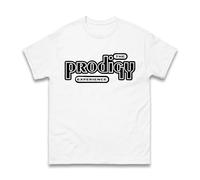 The Prodigy Experience Novelty T-Shirt, Funny Famous English Electronic Music Group Studio Album Gift for Music Lovers Fan Unisex Kids Adults Top (White, 3XL)