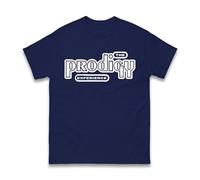 The Prodigy Experience Novelty T-Shirt, Funny Famous English Electronic Music Group Studio Album Gift for Music Lovers Fan Unisex Kids Adults Top (Navy, L)