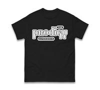 The Prodigy Experience Novelty T-Shirt, Funny Famous English Electronic Music Group Studio Album Gift for Music Lovers Fan Unisex Kids Adults Top (Black, S)