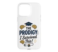 The Prodigy Graduated Conquered Academic Journey Case for iPhone 15 Pro Max