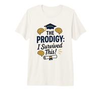 The Prodigy Graduated Conquered Academic Journey Premium T-Shirt
