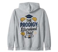 The Prodigy Graduated Conquered Academic Journey Zip Hoodie