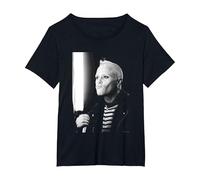 The Prodigy Keith Flint by Andy Willsher T-Shirt, Women's Plus, Black, 4X