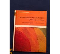 The Professional Counselor: A Process Guide to Helping: United States Edition