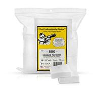 The Professional's Choice Pistol/Rifle Cotton Flannel 2 1/2-Inch Square Gun Cleaning Patches (800-Pack), .38/.357-Calibre/9mm/10mm