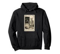 The Professor Tarot Card College School Spooky Gothic Witchy Pullover Hoodie