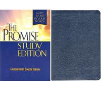 The Promise: Contemporary English Version, Blue Bonded Leather, Study Edition 3595 B