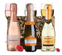 The Prosecco Collection - Canti Prosecco|Canti Asti| Canti Rose + 1 x Mini Truffle Gift set for Women - Gift set for Her|Birthday Gifts for Women|Gift ideas for her - Ideal for All Occassions