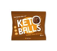 The Protein Ball Co Classic Choc Brownies Keto Ball Snack [Pack 20]