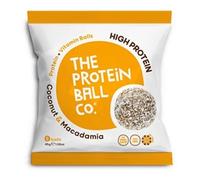 The Protein Ball Co Coconut & Macadamia Protein Ball 45g Bag [Pack 10]
