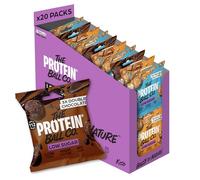 The Protein Ball Co Low Sugar Bundle Protein Balls - Healthy Snacks Variety Box, Gluten-Free - No Added Sugar, Box of 20 Bags