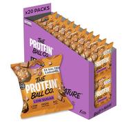 The Protein Ball Co Salted Caramel Low Sugar Protein Balls - Keto Friendly Snacks, Gluten-Free, Low Carb, Low Calorie Snacks - Healthy Energy Balls, Box of 20 Bags
