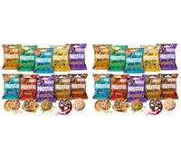 The Protein Ball Co Starter Pack Bundle Protein Balls - Healthy Snacks Variety Box, Gluten-Free - No Added Sugar, Box of 10 Bags (Pack of 2)