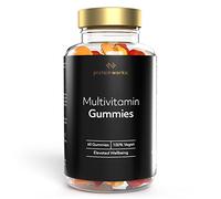 THE PROTEIN WORKS Multivitamin Gummies | Chewable Vitamins | Vitamin B12, C, D, E & B6 | Biotin | Mixed Fruits | 1 Month Supply