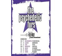 The Psychedelic Furs UK Tour 2025 A4 Print Poster Wall Art Home Decor Album Gift Present Photo Living Room Dining Room Bedroom Unframed Concert Tour Gig Live Show Music Arena Show