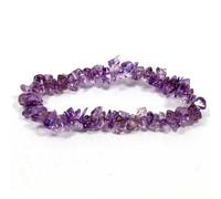 The Psychic Tree Amethyst Stone Chip Bracelet Bracelet Only