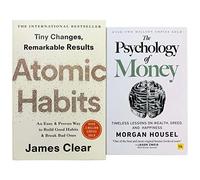 The Psychology of Money, Atomic Habits: 2 Books Collection Set