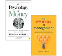 The Psychology of Money By Morgan Housel & The Psychology of Management By Sanchit Khullar 2 Books Collection Set