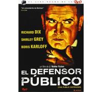 The Public Defender 1931 Dvd Region 2 Spanish Import, Plays in English, J. Walter Ruben, Richard Dix, Shirley Grey, Purnell Pratt, Rko