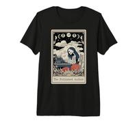 The Published Author Writer Typewriter Tarot Card Skeleton Premium T-Shirt