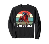 The Puma Horse, Horse Racing, Santa Anita, Del Mar, Horses Sweatshirt