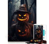 The Pumpkin Lord 1000 Pieces Jigsaw Puzzles for Teenagers Cognitive Toy Gentle Leisure Pattern Assembly Fine Art Piece (50x75cm)