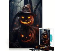 The Pumpkin Lord Jigsaw Puzzles 1000 Pieces for Teenagers Think Game Peaceful Time Quality Edge Perfect Present (38x26cm)