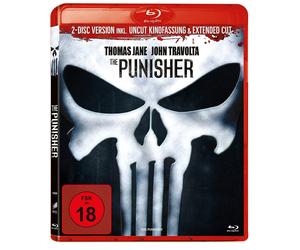 THE PUNISHER - EXTENDED CUT / 2 Disc Edition / John Travolta NEW RB Blu-ray
