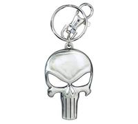 The Punisher "Monogram Marvel Logo Pewter Key Ring