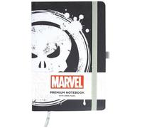 The Punisher Premium A5 Notebook Black/white/red (One Size)