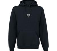 The Punisher Punisher Skull with Metallic Link Hoodie black L