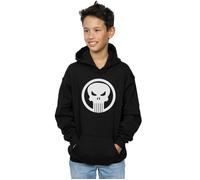 The Punisher Skull Circle Hoodie Marvel Black 9 Years