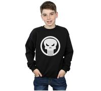 The Punisher Skull Circle Sweatshirt Marvel Black 12-13 Years