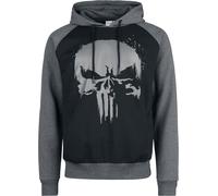 The Punisher Skull Hoodie black grey L