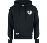 The Punisher Skull Hoodie black white S